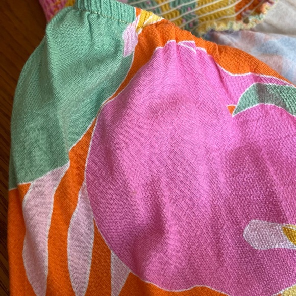 Show Me Your MuMu Collins Mini Dress Tropical Fruit Size M - Picture 15 of 16